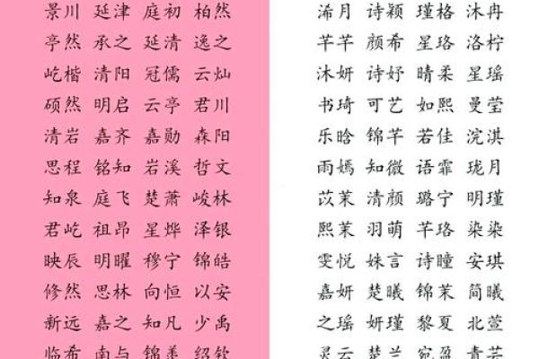 韩姓女孩名字的独特选择与寓意解析
