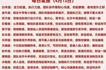 万年历揭秘：4月19日，这些星座运势大爆发