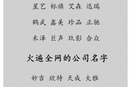公司起名测名打分，为您的企业定制最佳名称